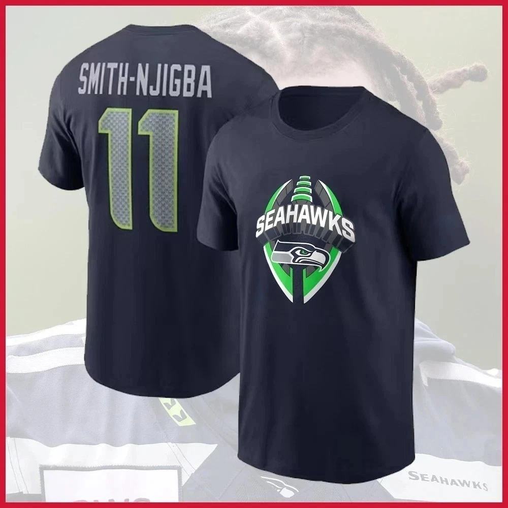 Jaxon Smith #11Njigba Name & Number Player Gift For Seattle Fans