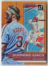2022 Donruss #17 Bryce Harper Holo Orange