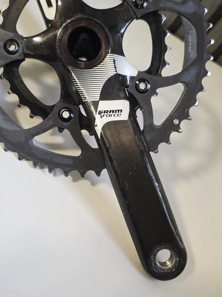 Sram Force Super 11 Kurbelgarnitur 2×10/2×11/ 172,5 mm. - Bild 3 von 4
