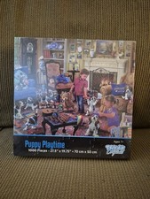 Puppy Playtime Dog Puzzle For Adults And Kids 1000 Piece Jigsaw Puzzle