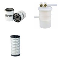 Filter Kit Passt FüR Stadco Cd 10 Mit Mitsubishi Motor Luft ÖL Kraftstoff