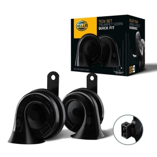 Trombe Hella 3FH 012 010-031 Bitonali 12V per Volkswagen e Audi