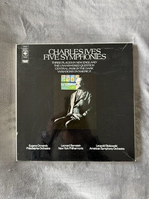 Charles Ives Five Symphonies & Orchestral Works - Leonard Bernstein & Ormandy