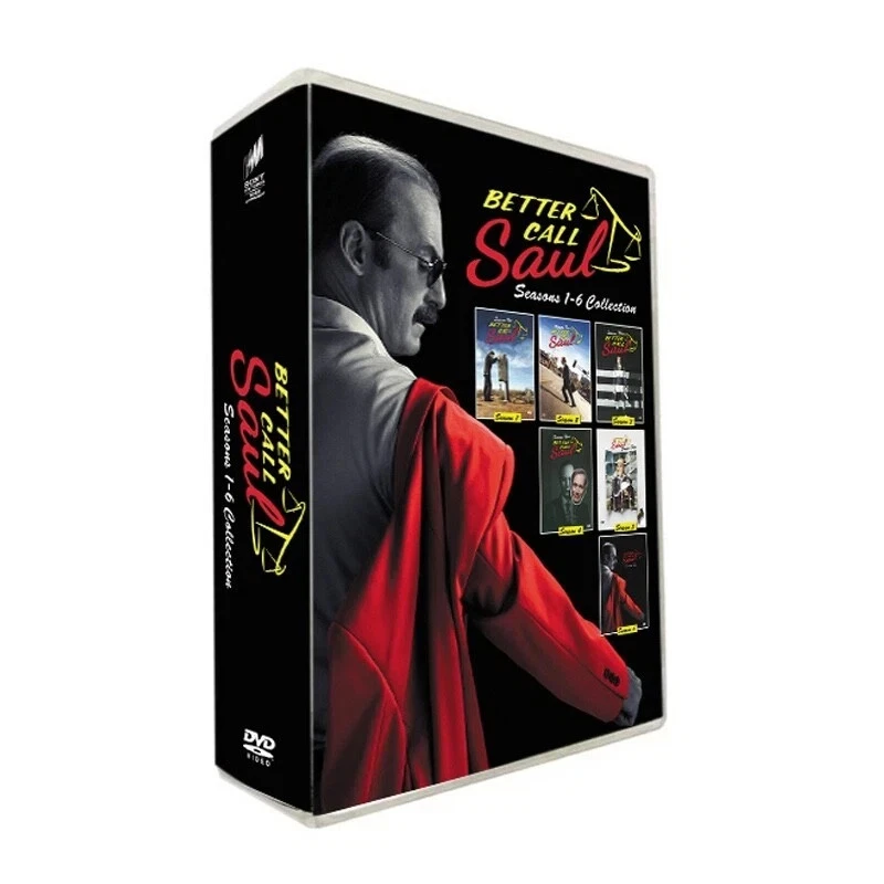 Better Call Saul: The Complete Series Seasons 1-6 (DVD) Free Shipping! Foto 2 de 3