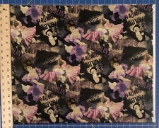 *OOP/HTF* Moulin Rouge cotton fabric BTHY by Beth Ann Bruske for David textiles