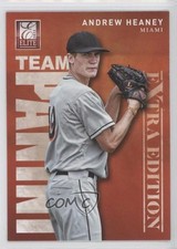 2012 Elite Extra Edition Team Panini Andrew Heaney Brian Johnson #11 1g2
