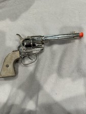 Mattel Fanner 50-Cap Gun Vintage With Wood Grip