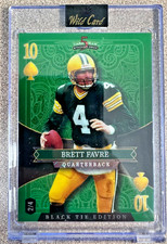 Brett Favre Wild Card Black Tie Edition 2/4 Football 2026 Green Bay Packers