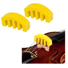 2 St&uuml;ck Violine Geige D&auml;mpfer  String Instrument Zubeh&ouml;r
