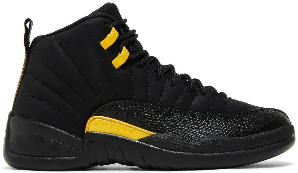 Jordan 12 Retro Mid Black Taxi