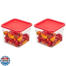 Cambro Food Storage Container with Lid 2 Pack - Classic Series