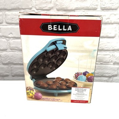 BELLA Cake Pop & Donut Hole Maker Turquoise Birthday Party Holiday Desert Maker