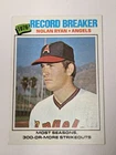 1977 Topps - Record Breaker Nolan Ryan #234