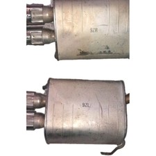 2 Subaru Wrx Sti And Forester Dual Axle Backed Muffler. 2013-2021