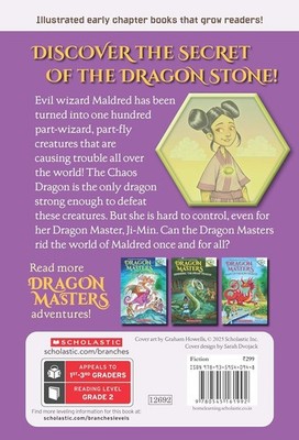 Dragon Masters #30 Vortex Of The Chaos Dragon (Paperback) by