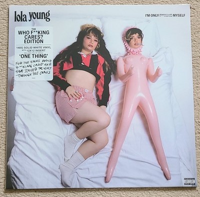 Lola Young: I'm Only F**king Myself LP - Who F**king Cares? Edition' White Vinyl