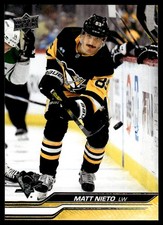 2023-24 Upper Deck Matt Nieto Pittsburgh Penguins #606