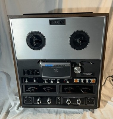 Akai (280D-SS) Reel To Reel Tape Player Recorder [UNTESTED - POWERS ON]