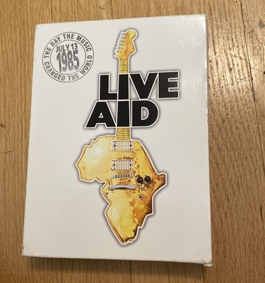 Live Aid - The Day The Music Changed The World (4 Disc DVD Set, 2004) W/ Booklet