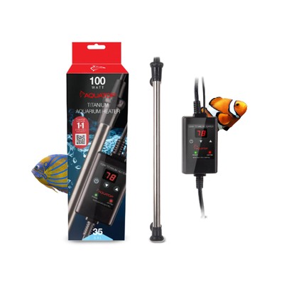 Titanium Heater with Controller - Fully - Adjustable Temperature - for Turtle...