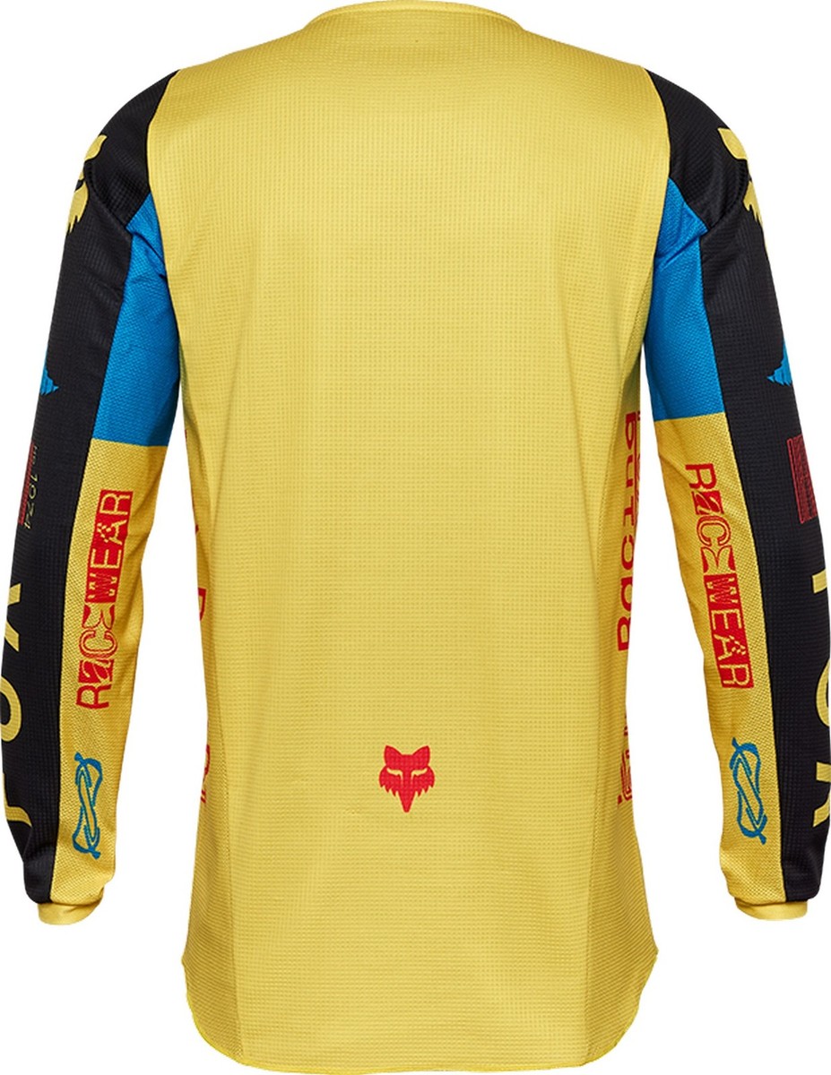 Fox Racing 180 Race Spec Mens MX Offroad Jersey Pale Yellow | eBay