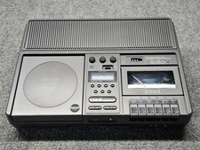 EIKI Model 8080 Portable Cassette Tape Recorder/CD Compact Disc Player Stereo