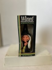 1981 Halloween Witch Wizard Wax Air Freshener Autumn Spice Fragrance Decor