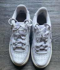 Nike Air Force 1 Low GS AF1 White Youth Kids Size 4Y 314192 117