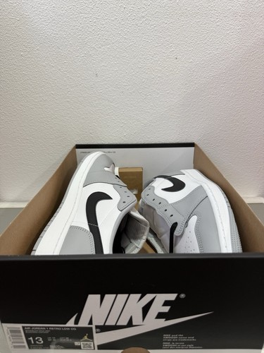 Nike Air Jordan 1 Retro OG scarpa bassa Barons CZ0790-110 uomo taglia 13 nuova spedizione veloce - Foto 6 di 6