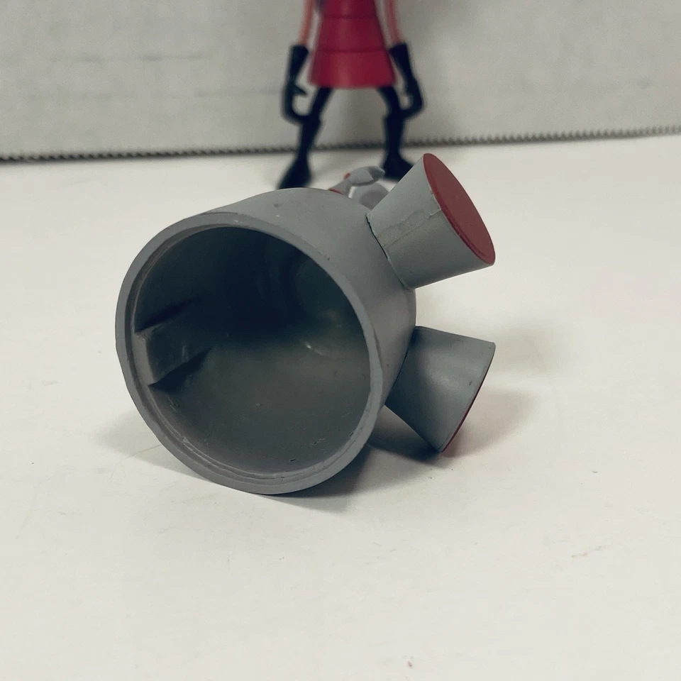 Figura de acción exclusiva de ToyFare Invader Zim Palisades 2004 modo de trabajo Gir Red Eye Foto 3 de 4