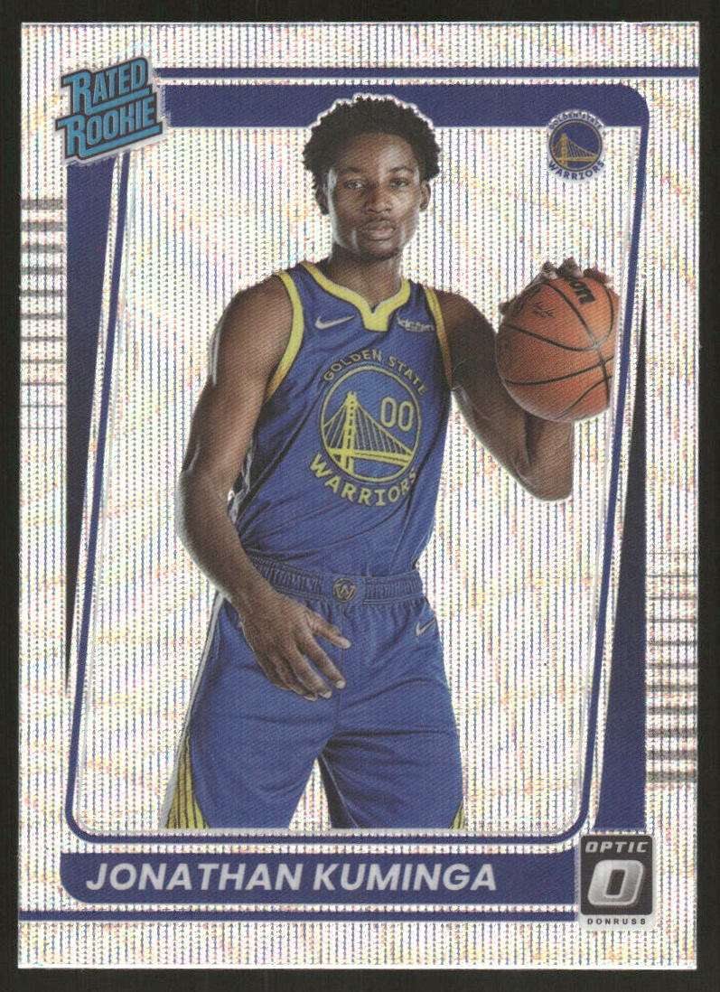 2021-22 Donruss Optic #190 Jonathan Kuminga Fanatics Box Set