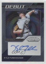 2021 Panini Prizm Debut Signatures Kyle Funkhouser #DS-KF Auto 0q3
