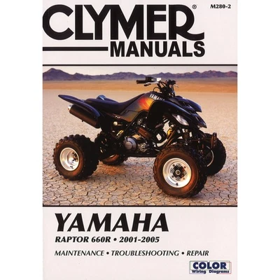 Yamaha Raptor 660R (2001-2005) Quad Reparaturhandbuch Clymer - Bild 1 von 4