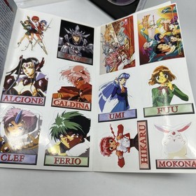 Magic Knight Rayearth Sega Saturn Working Designs CIB w/Reg Card Hikaru Variant!