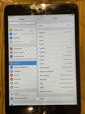 Apple iPad Mini 1st Generation 7.9 Inch Tablet Wifi/CELLULAR 64GB  BLACK 9.3.6