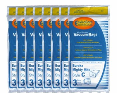 24 Eureka C Allergy Mighty Might Bags White Westinghouse Floorshow Home Cleaning