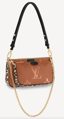 Louis Vuitton Wild At Heart Multi Pochette Accessoires Caramel Crossbody  Bag | eBay
