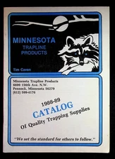 Minnesota Trapline Products 1988-1989 Catalog Hunting Traps Bait Lures Tim Caven