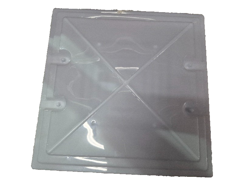 MPK OPAQUE ROOFLIGHT MODEL 46 WITH BLIND & FLYSCREEN  400x400mm HOLE BEIGE FRAME