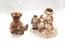 Vintage Boyds Bears and Friends Rosemary Bearhug & Felicia Angelpuss  Lot of 2