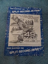 THE 49TH MAN(1953)JOHN IRELAND ORIGINAL PRESSBOOK
