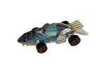 1986 Hot Wheels Sharkruiser Vtg.Rare Silver Shark Race Car