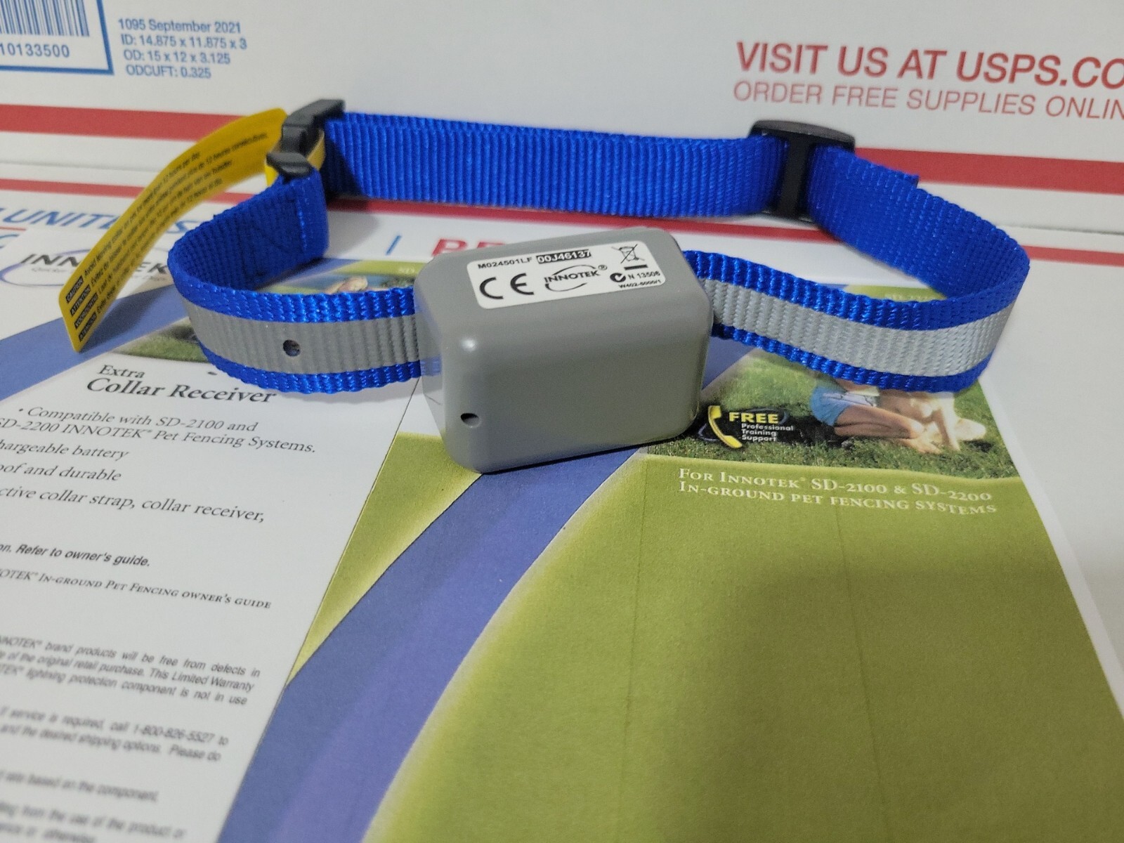 Innotek SD2225 Rechargeable Extra Collar Receiver Dog Fence SD2000