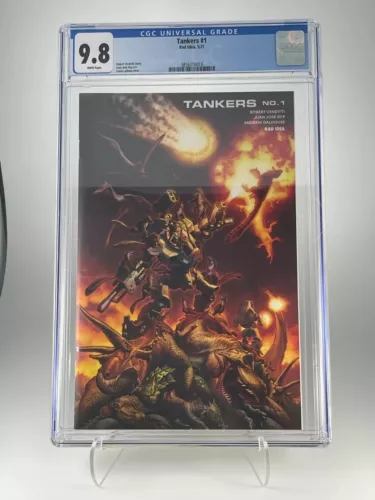 TANKERS #1 CGC 9.8 (Bad Idea Comics) 2021