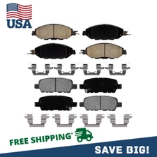 Front Rear Ceramic Brake Pads for Infiniti JX35 QX60 Nissan Murano Pathfinder