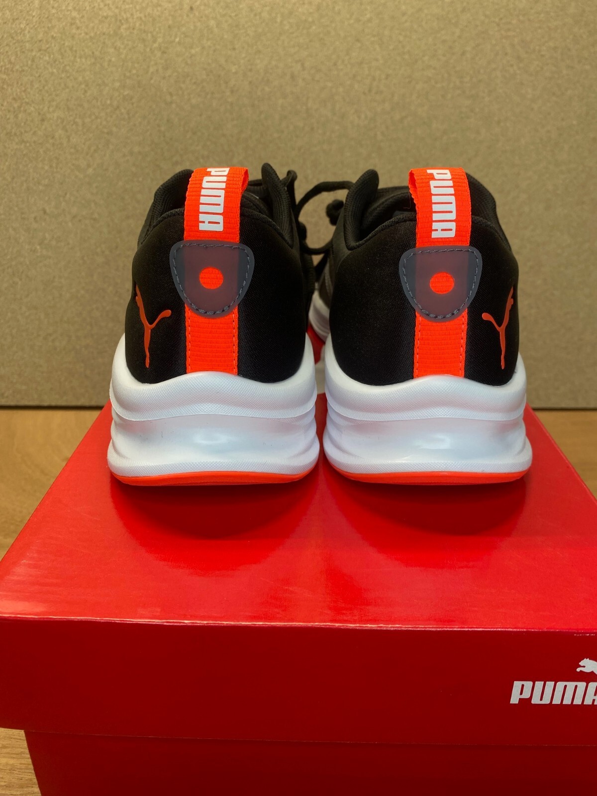 ALTRA Sneakers Puma Uomo Hybrid Runner Hybrid Fuego Nero e Giallo Alert US 12