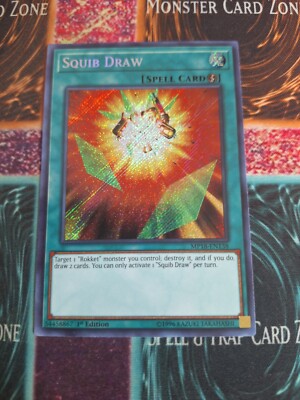 Yu-Gi-Oh! Squib Draw MP18-EN138 Secret Rare 1st Edition Near Mint