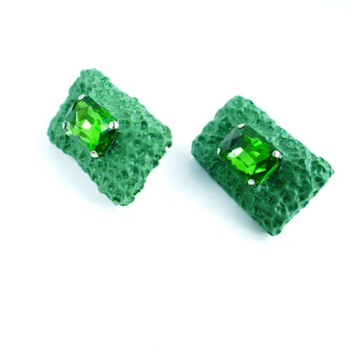 Clip-On Mode-Ohrschmuck mit Blumen- & Pflanzen-Thema