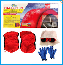 Calze da Neve Omologate 2024 EN 16662-1 Montaggio Rapido Taglia S M L XL XXL