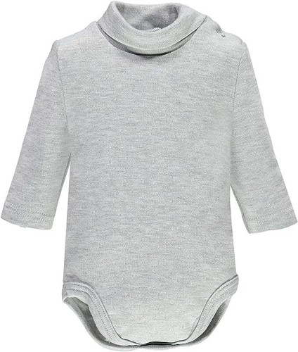 Long-sleeved newborn bodysuit in heavy brushed cotton Ellepi AF2800 - Picture 10 of 13